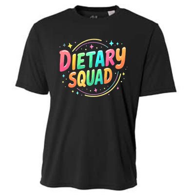 Dietitian Dietary Squad Nutritionist Dietary Worker Cooling Performance Crew T-Shirt