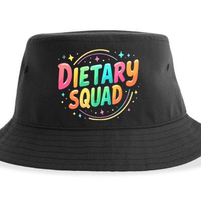 Dietitian Dietary Squad Nutritionist Dietary Worker Sustainable Bucket Hat