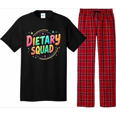 Dietitian Dietary Squad Nutritionist Dietary Worker Pajama Set