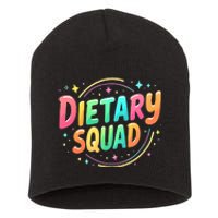 Dietitian Dietary Squad Nutritionist Dietary Worker Short Acrylic Beanie