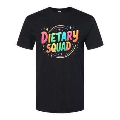 Dietitian Dietary Squad Nutritionist Dietary Worker Softstyle CVC T-Shirt