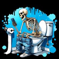 Doing Dad Shit Funny Skeleton Mug