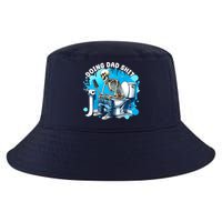 Doing Dad Shit Funny Skeleton Cool Comfort Performance Bucket Hat