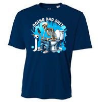 Doing Dad Shit Funny Skeleton Cooling Performance Crew T-Shirt