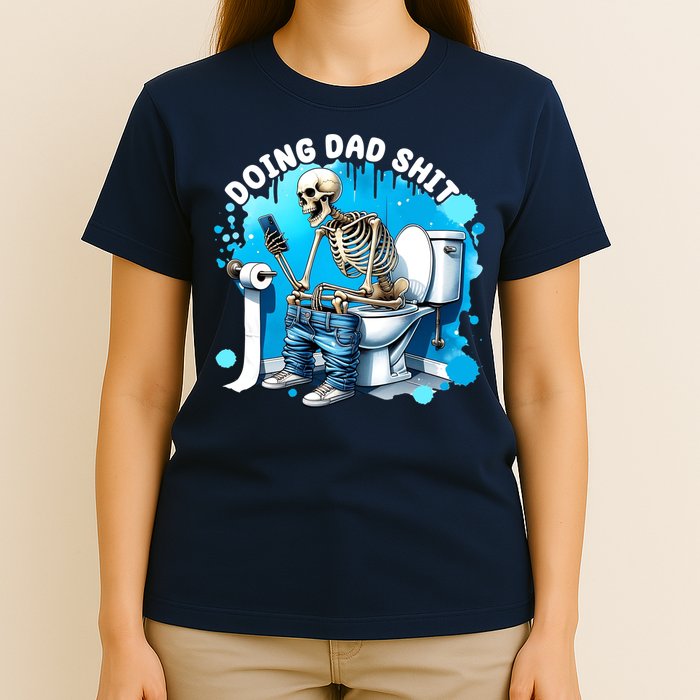 Doing Dad Shit Funny Skeleton T-Shirt