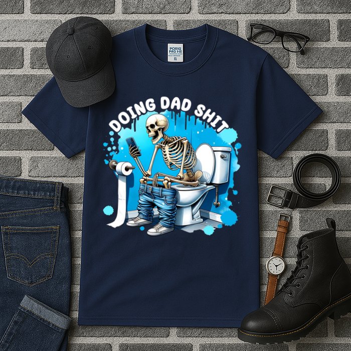 Doing Dad Shit Funny Skeleton Tall T-Shirt