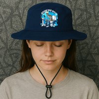 Doing Dad Shit Funny Skeleton Bucket Hat