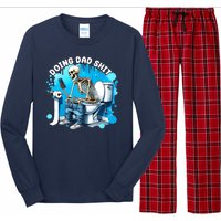 Doing Dad Shit Funny Skeleton Long Sleeve Pajama Set