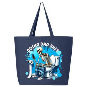 Doing Dad Shit Funny Skeleton 25L Jumbo Tote