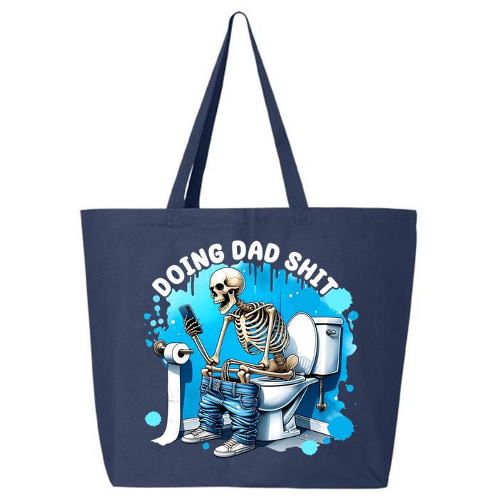 Doing Dad Shit Funny Skeleton 25L Jumbo Tote