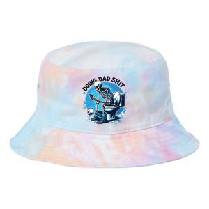 Doing Dad Shit Funny Dad Dad Life Tie Dye Newport Bucket Hat