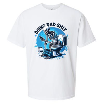 Doing Dad Shit Funny Dad Dad Life Sueded Cloud Jersey T-Shirt