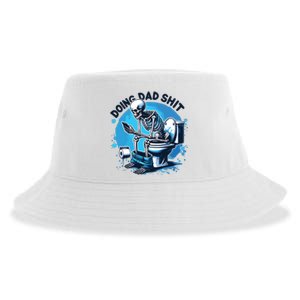 Doing Dad Shit Funny Dad Dad Life Sustainable Bucket Hat