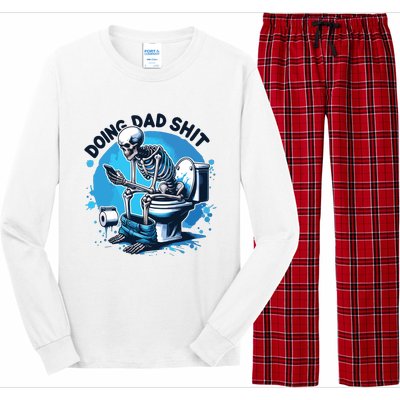 Doing Dad Shit Funny Dad Dad Life Long Sleeve Pajama Set