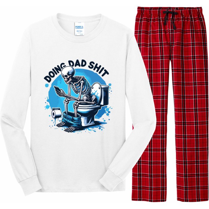 Doing Dad Shit Funny Dad Dad Life Long Sleeve Pajama Set