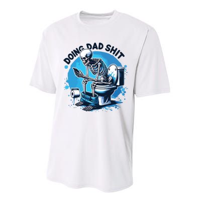 Doing Dad Shit Funny Dad Dad Life Performance Sprint T-Shirt