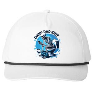 Doing Dad Shit Funny Dad Dad Life Snapback Five-Panel Rope Hat