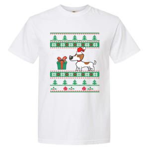 Dachshund Dog Santa Hat Funny Dogs Lovers Christmas Xmas Gift Garment-Dyed Heavyweight T-Shirt