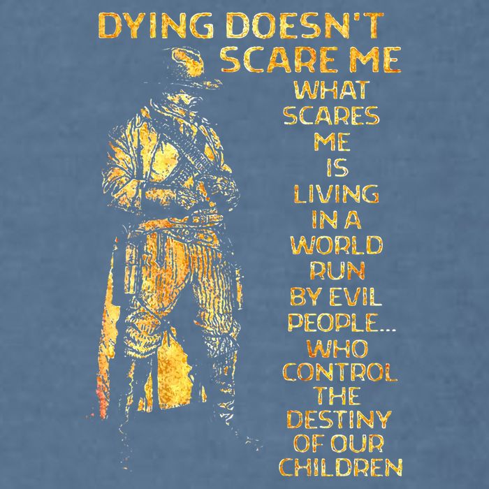 Dying DoesnT Scare Me What Scares Me Garment-Dyed Sweatshirt