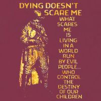 Dying DoesnT Scare Me What Scares Me 16oz Travel Tumbler