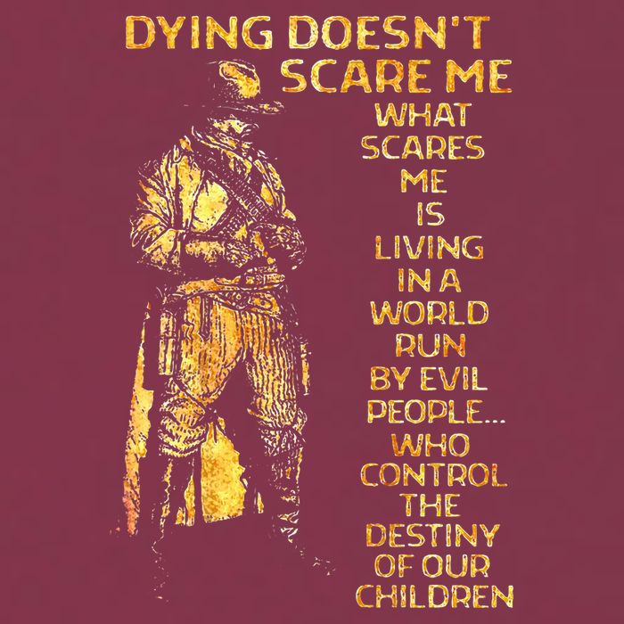Dying DoesnT Scare Me What Scares Me 16oz Travel Tumbler