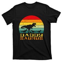 Daddysaurus Daddy Saurus Dino Dinosaur T Rex T-Shirt