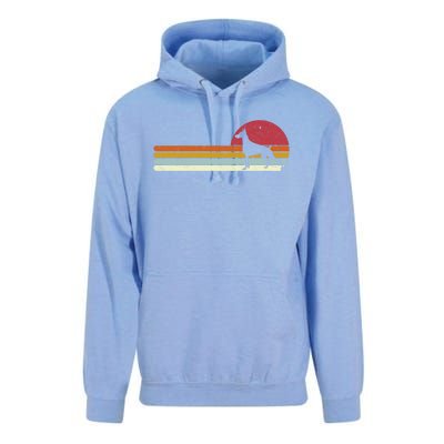 Dobie Dober Silhouette Sunset For Dog Owners Great Gift Unisex Surf Hoodie