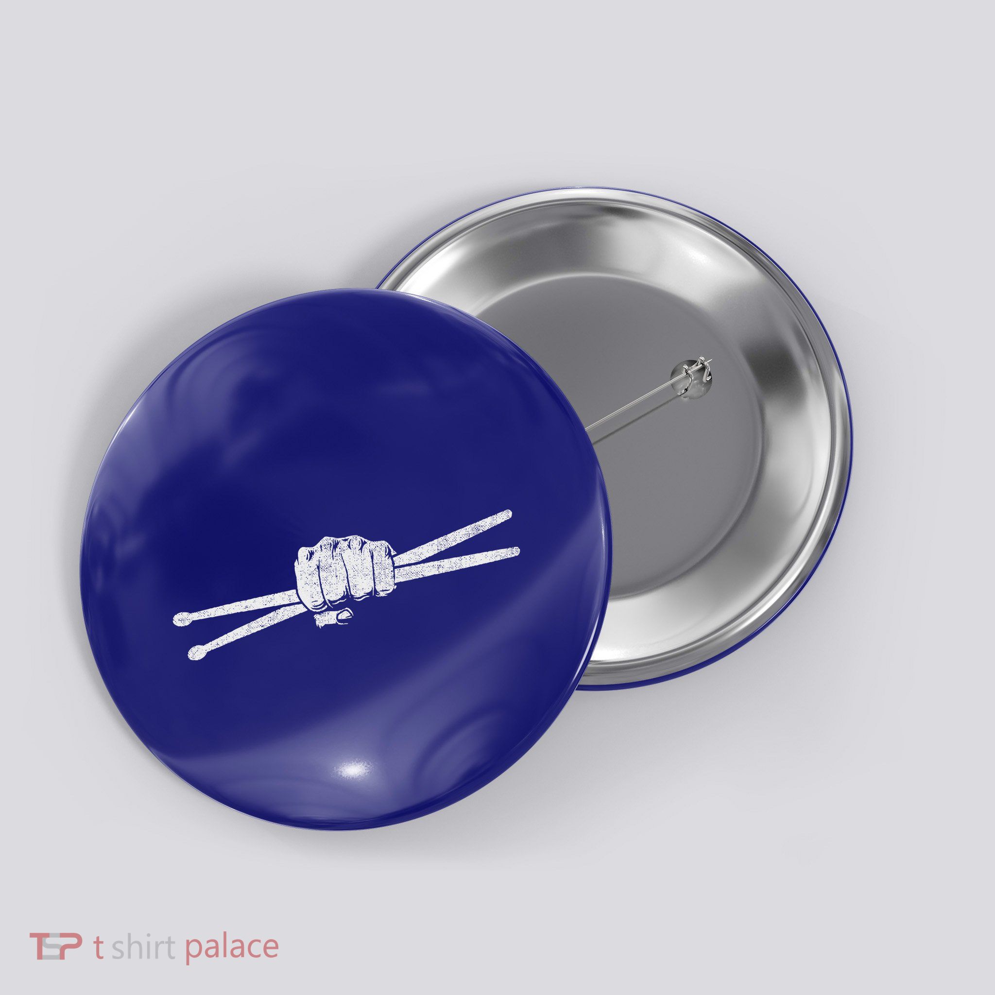 Drumset Drum Sticks Drummer Button