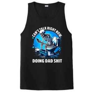 Doing Dad Shit Dad Joke Skeleton Dad Funny Dad PosiCharge Competitor Tank