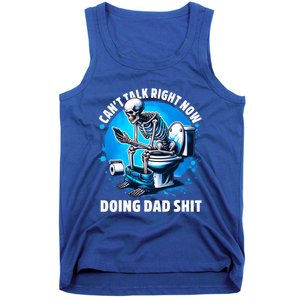 Doing Dad Shit Dad Joke Skeleton Dad Funny Dad Tank Top