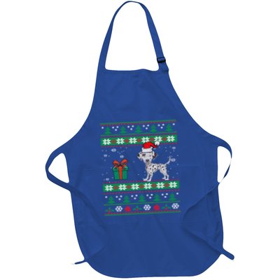 Dalmatian Dog Santa Hat Funny Ugly Christmas Xmas Dogs Gift Apron