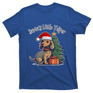 Dachshund Doxie SantaS Little Yelper Christmas Great Gift T-Shirt