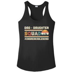 Dad Daughter Squad Unbreakable Bond FatherS Day Gift Great Gift Ladies PosiCharge Competitor Racerback Tank