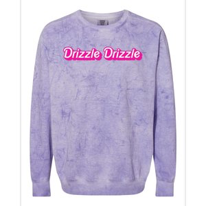 Drizzle Drizzle Soft Guy Era Colorblast Crewneck Sweatshirt