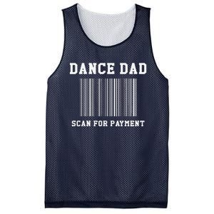 Dance Dad Scan For Payment Dancer Father Dancing Joke Mesh Reversible Basketball Jersey Tank