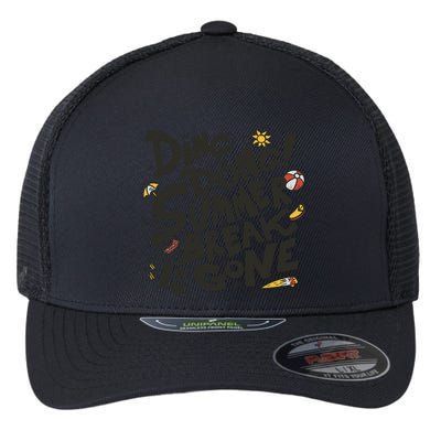 Ding Dong Summer Break Is Gone Flexfit Unipanel Trucker Cap