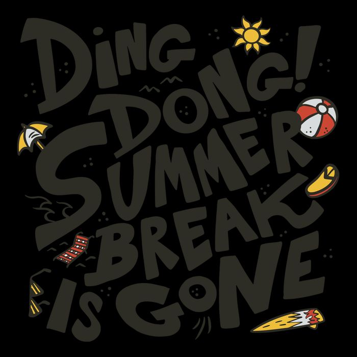 Ding Dong Summer Break Is Gone Impact Tech Backpack