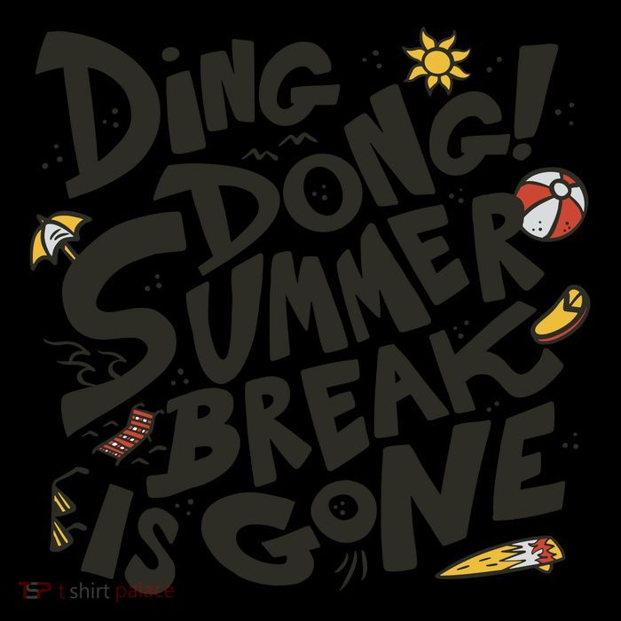 Ding Dong Summer Break Is Gone Hooded Wearable Blanket