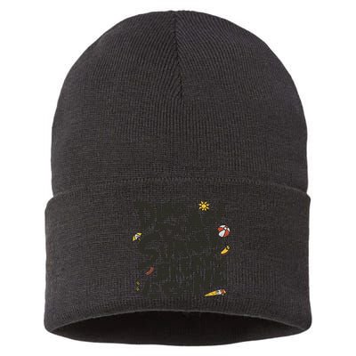 Ding Dong Summer Break Is Gone Sustainable Knit Beanie