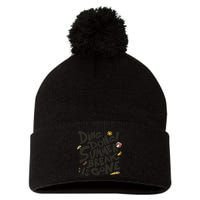 Ding Dong Summer Break Is Gone Pom Pom 12in Knit Beanie