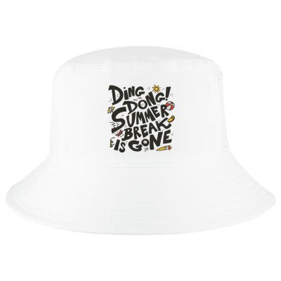 Ding Dong Summer Break Is Gone Cool Comfort Performance Bucket Hat