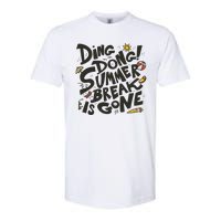 Ding Dong Summer Break Is Gone Softstyle CVC T-Shirt