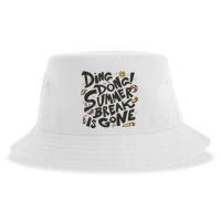 Ding Dong Summer Break Is Gone Sustainable Bucket Hat
