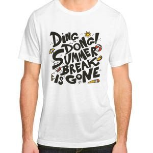 Ding Dong Summer Break Is Gone Adult ChromaSoft Performance T-Shirt