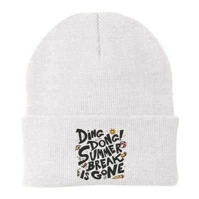 Ding Dong Summer Break Is Gone Beanie