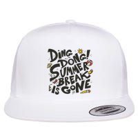 Ding Dong Summer Break Is Gone Flatbill Hat