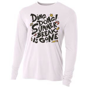 Ding Dong Summer Break Is Gone Cooling Performance Long Sleeve Crew