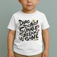 Ding Dong Summer Break Is Gone Toddler T-Shirt