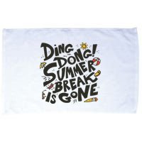 Ding Dong Summer Break Is Gone Microfiber Hand Towel
