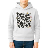 Ding Dong Summer Break Is Gone Kids Hoodie
